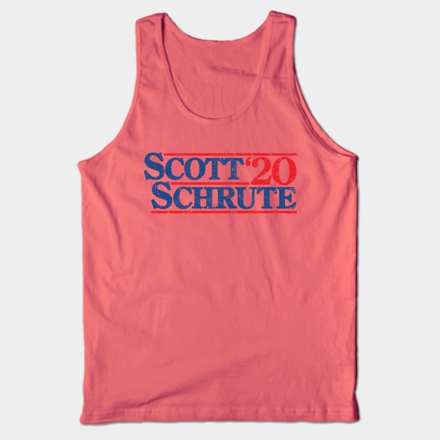 Michael Scott - Dwight Schrute 2020 Tank Top by huckblade